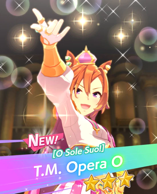 anime horse girl in extravagent opera gear.