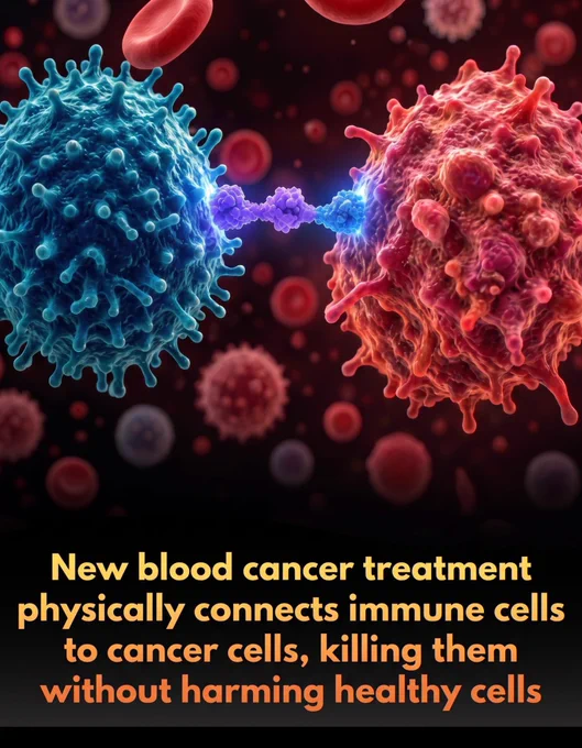 The FDA has greenlit a first-of-its-kind molecule that helps human immune cells target and destroy cancer cells naturally. 

In a significant leap forward for cancer immunotherapy, the FDA has cleared a clinical trial for GTB-5550, an investigational drug designed to mobilize the body's innate immune system against blood cancer. 

Developed by GT Biopharma, this innovative therapy utilizes a proprietary platform known as TriKE (Tri-specific Killer Engager). Unlike traditional treatments, this single molecule performs three critical tasks simultaneously: it anchors to a specific protein on the cancer cell, binds to an activating receptor on the patient's natural killer (NK) cells to form an immunological bridge, and delivers a vital immune-signaling protein that forces those killer cells to multiply and sustain their attack.
